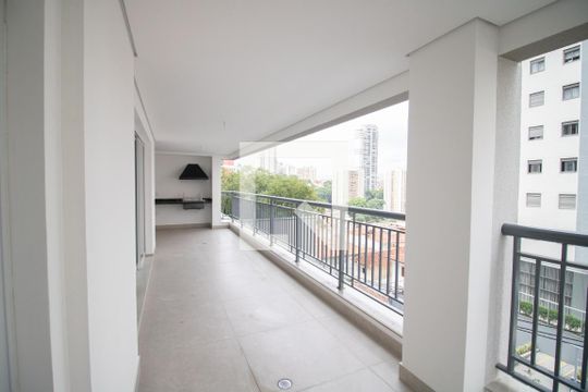 VARANDA DA SALA de apartamento à venda com 4 quartos, 183m² em Santana, São Paulo