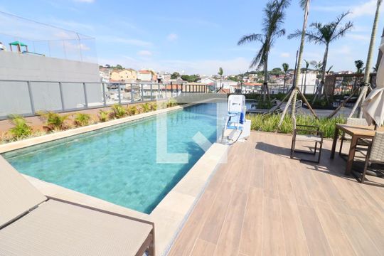 Área comum - Piscina de apartamento para alugar com 3 quartos, 74m² em Bela Vista, Osasco
