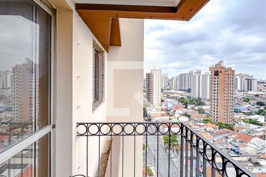 Varanda de apartamento à venda com 2 quartos, 74m² em Tatuapé, São Paulo