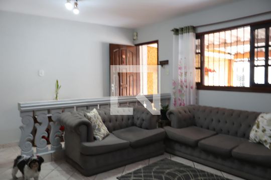 Sala da casa Térrea  de casa à venda com 4 quartos, 199m² em Vila Alzira, São Paulo