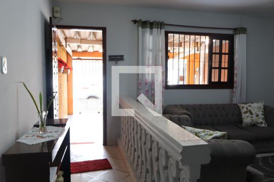 Sala da casa Térrea  de casa à venda com 4 quartos, 199m² em Vila Alzira, São Paulo