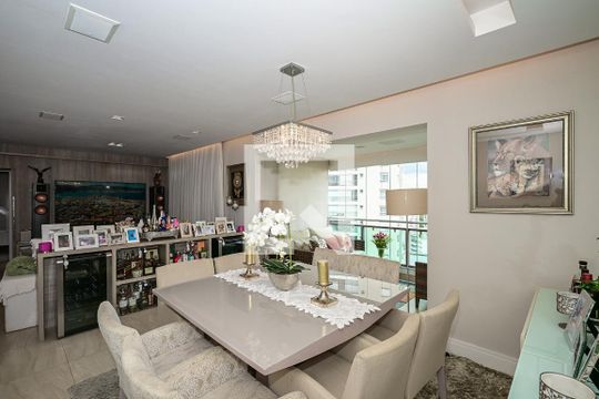 Sala de apartamento para alugar com 3 quartos, 132m² em Vila Andrade, São Paulo