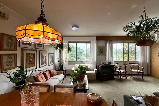 Sala de apartamento à venda com 3 quartos, 112m² em Santo Amaro, São Paulo