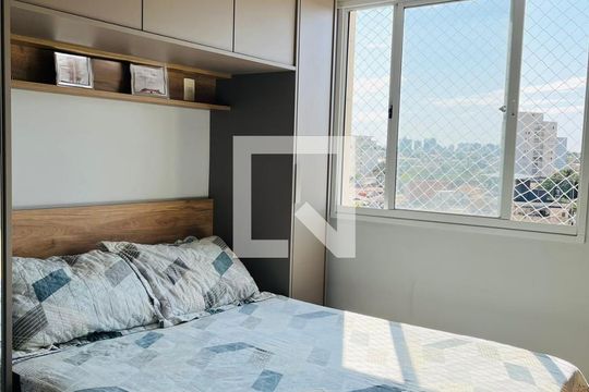 Quarto de apartamento à venda com 2 quartos, 40m² em Jardim Taboão, São Paulo