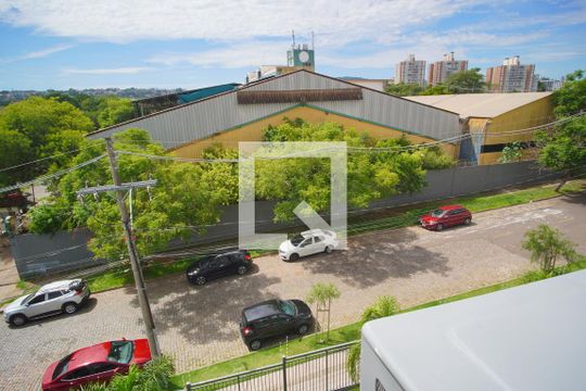 Suíte - Vista de apartamento à venda com 3 quartos, 71m² em Jardim do Salso, Porto Alegre