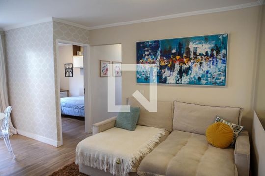 Sala de apartamento à venda com 3 quartos, 81m² em Cidade São Francisco, São Paulo
