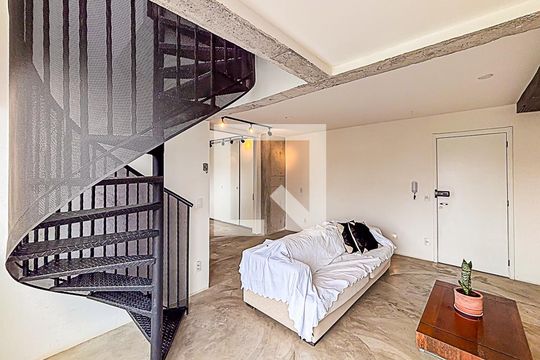 Sala de apartamento à venda com 1 quarto, 84m² em Sumaré, São Paulo