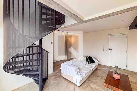 Sala de apartamento à venda com 1 quarto, 84m² em Sumaré, São Paulo