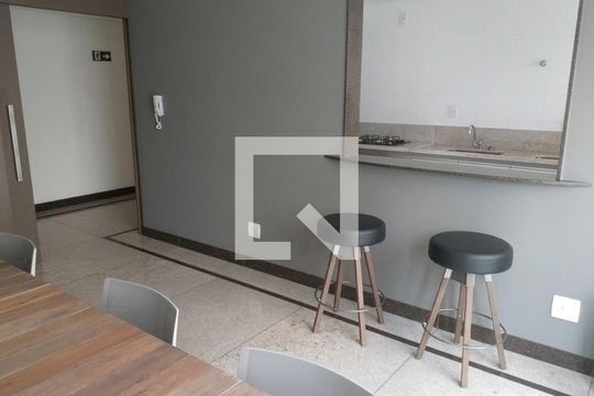 Área externa de apartamento para alugar com 1 quarto, 40m² em Savassi, Belo Horizonte
