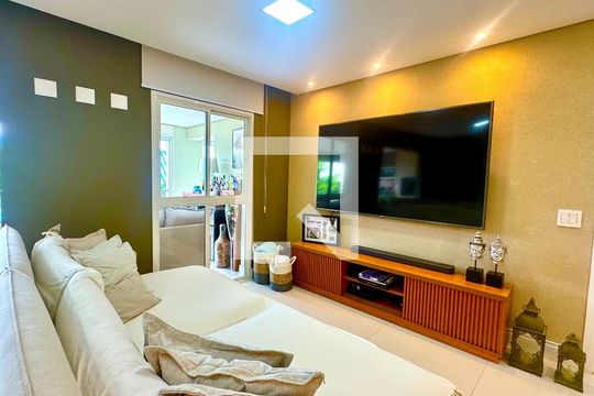 Sala de apartamento à venda com 3 quartos, 159m² em Vila Rosalia, Guarulhos