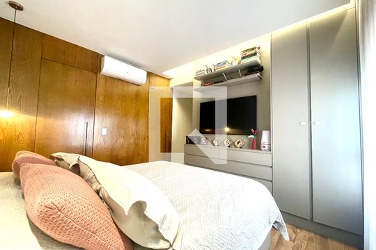 Quarto 2 de apartamento para alugar com 3 quartos, 126m² em Vila da Serra, Nova Lima