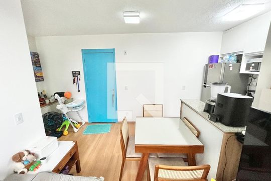 Sala/Cozinha de apartamento à venda com 2 quartos, 44m² em Vila Santa Maria, São Paulo