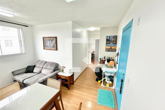 Sala/Cozinha de apartamento à venda com 2 quartos, 44m² em Vila Santa Maria, São Paulo
