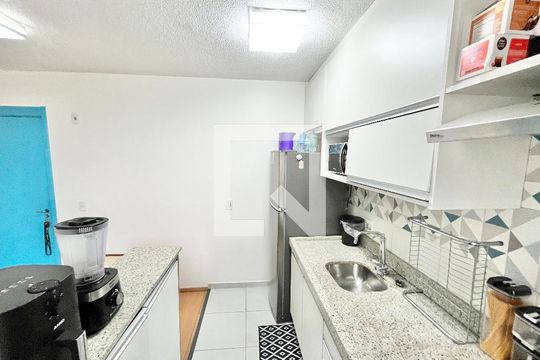 Sala/Cozinha de apartamento à venda com 2 quartos, 44m² em Vila Santa Maria, São Paulo