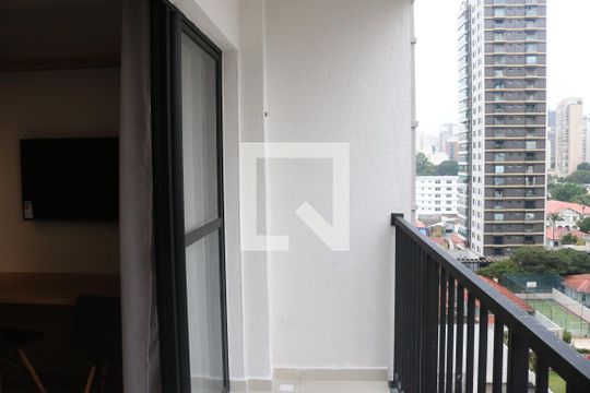 Varanda de apartamento para alugar com 1 quarto, 27m² em Água Branca, São Paulo