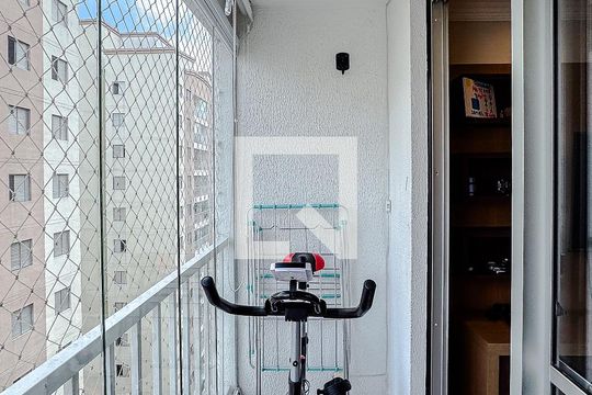 Varanda da Sala de apartamento à venda com 2 quartos, 55m² em Brás, São Paulo