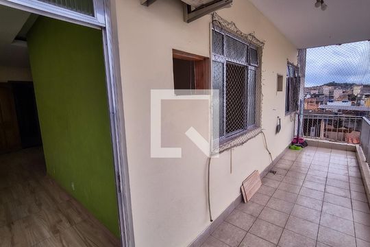 Varanda da Sala de apartamento à venda com 3 quartos, 70m² em Vila da Penha, Rio de Janeiro