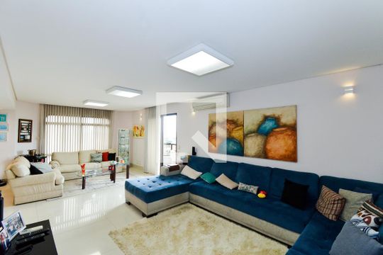 Sala de apartamento à venda com 3 quartos, 200m² em Vila Rosalia, Guarulhos