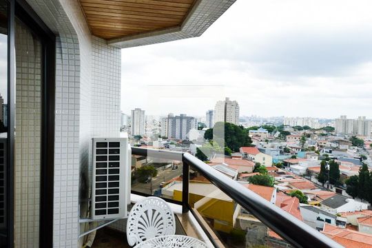 Varanda da Sala de apartamento à venda com 3 quartos, 200m² em Vila Rosalia, Guarulhos
