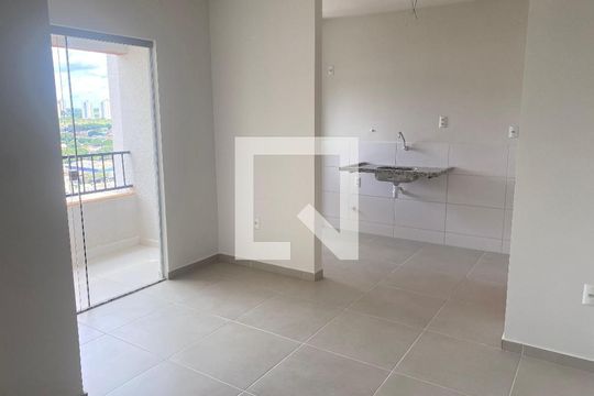 Sala de apartamento para alugar com 2 quartos, 54m² em Parque Oeste Industrial, Goiânia