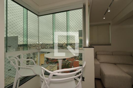 Varanda de apartamento à venda com 3 quartos, 166m² em Parque das Nações, Santo André