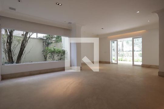 Sala de casa de condomínio à venda com 4 quartos, 483m² em Jardim Guedala, São Paulo