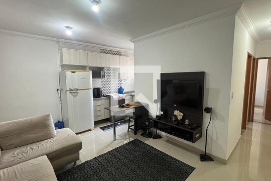 Sala - Sala de Jantar de apartamento à venda com 2 quartos, 102m² em Jardim Santo André, Santo André