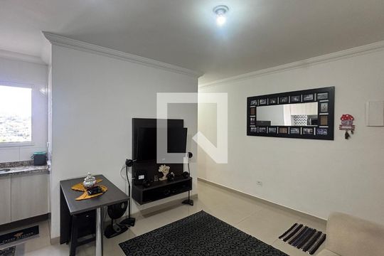 Sala - Sala de Jantar de apartamento à venda com 2 quartos, 102m² em Jardim Santo André, Santo André