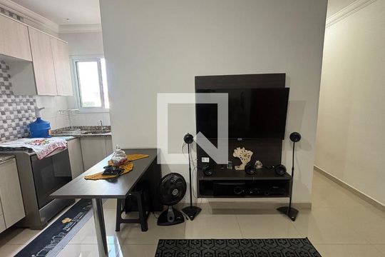 Sala - Sala de Jantar de apartamento à venda com 2 quartos, 102m² em Jardim Santo André, Santo André