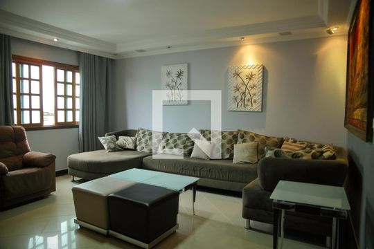 Sala de casa para alugar com 3 quartos, 350m² em Baeta Neves, São Bernardo do Campo