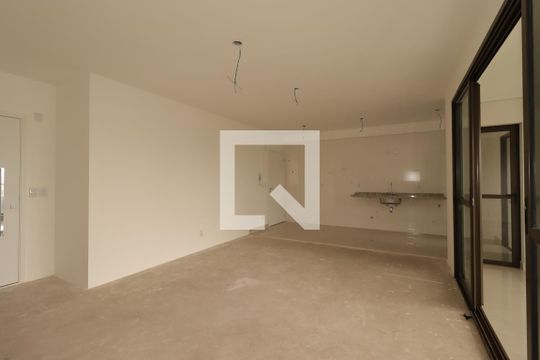 Sala de apartamento à venda com 3 quartos, 117m² em Vila Assunção, Santo André