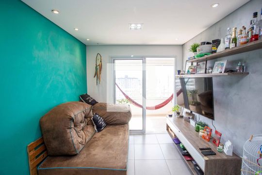 Sala de apartamento à venda com 2 quartos, 65m² em Centro, Diadema