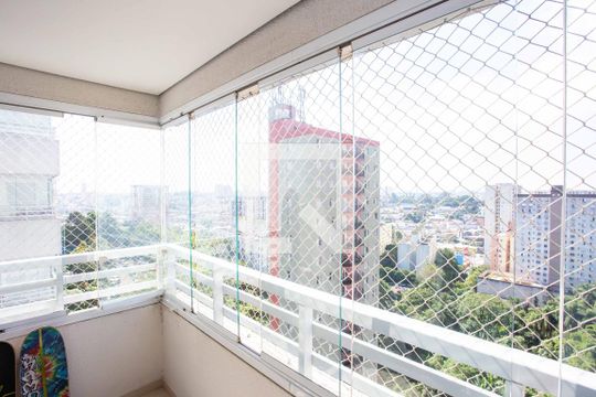Varanda da Sala de apartamento à venda com 2 quartos, 65m² em Centro, Diadema