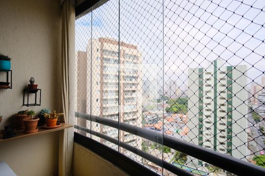 Varanda de apartamento à venda com 2 quartos, 67m² em Tatuapé, São Paulo