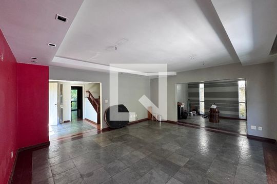 Sala de casa de condomínio à venda com 5 quartos, 460m² em Barra da Tijuca, Rio de Janeiro