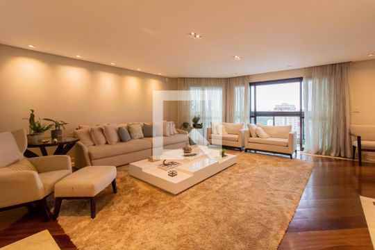 Sala de apartamento à venda com 4 quartos, 360m² em Centro, Guarulhos