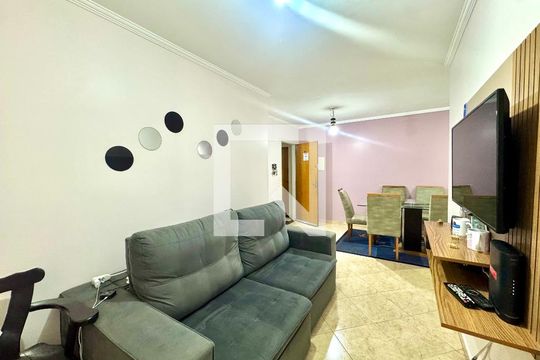 Sala de apartamento à venda com 2 quartos, 69m² em Vila Galvão, Guarulhos
