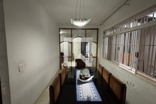 Sala de Jantar de casa à venda com 3 quartos, 320m² em Vila Guiomar, Santo André
