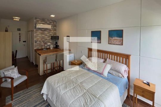 Loft (Quarto e Sala) de apartamento para alugar com 1 quarto, 32m² em Barra da Tijuca, Rio de Janeiro