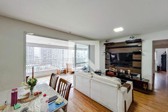 Sala de apartamento à venda com 4 quartos, 127m² em Vila Zilda, São Paulo