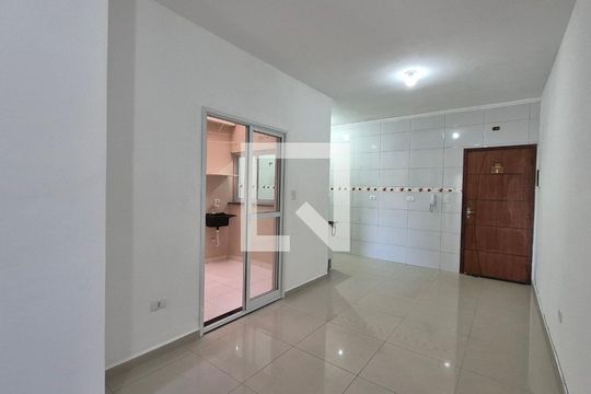 Sala  de apartamento à venda com 2 quartos, 62m² em Vila Alto de Santo Andre, Santo André