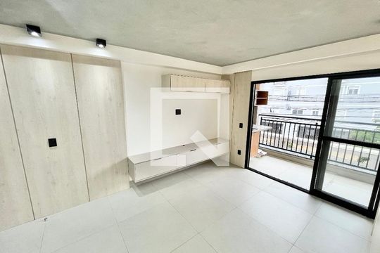 Sala/Quarto/Cozinha de apartamento para alugar com 1 quarto, 63m² em Jardim São Paulo, São Paulo