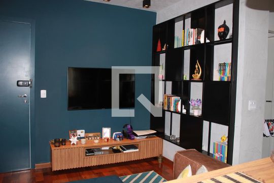 Sala de apartamento à venda com 2 quartos, 50m² em Jardim da Gloria, São Paulo