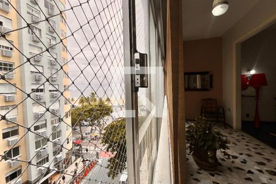 Vista sala  de apartamento à venda com 4 quartos, 300m² em Copacabana, Rio de Janeiro