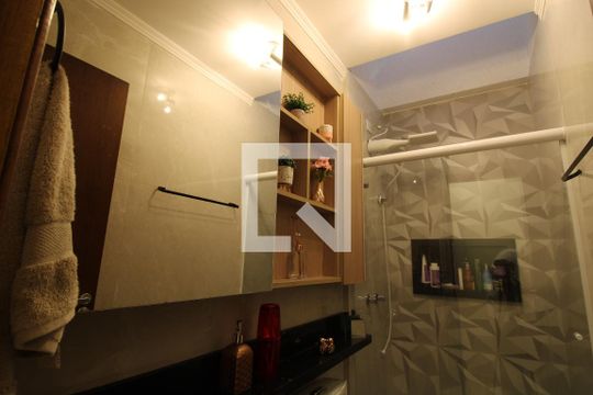 Banheiro Quarto 1 de casa de condomínio à venda com 3 quartos, 135m² em Jardim Fernandes, São Paulo