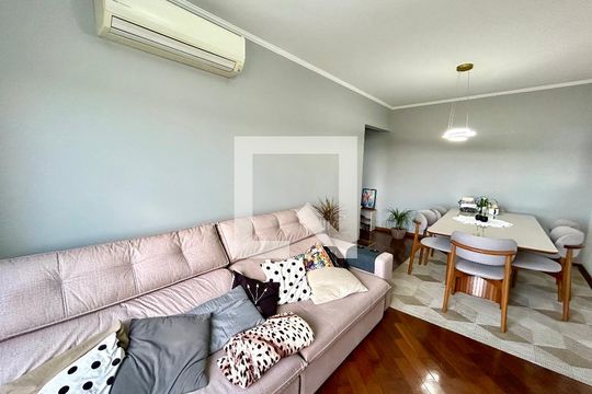 Sala de apartamento para alugar com 2 quartos, 76m² em Vila Harmonia, Guarulhos