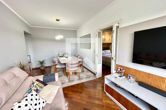 Sala de apartamento para alugar com 2 quartos, 76m² em Vila Harmonia, Guarulhos