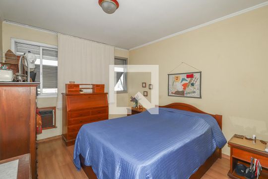 Quarto Suíte de apartamento à venda com 3 quartos, 138m² em Petrópolis, Porto Alegre