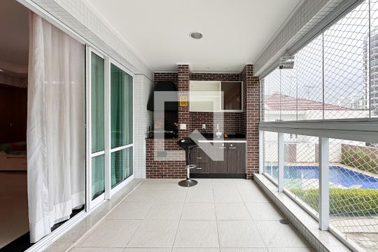 Sacada de apartamento à venda com 3 quartos, 132m² em Vila Dayse, São Bernardo do Campo