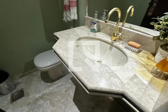 Lavabo de casa de condomínio à venda com 4 quartos, 400m² em Barra da Tijuca, Rio de Janeiro
